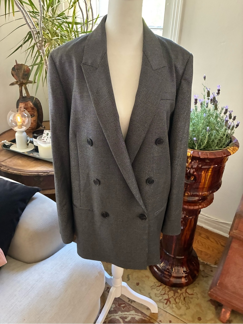 Women’s double breasted All Saints blazer
